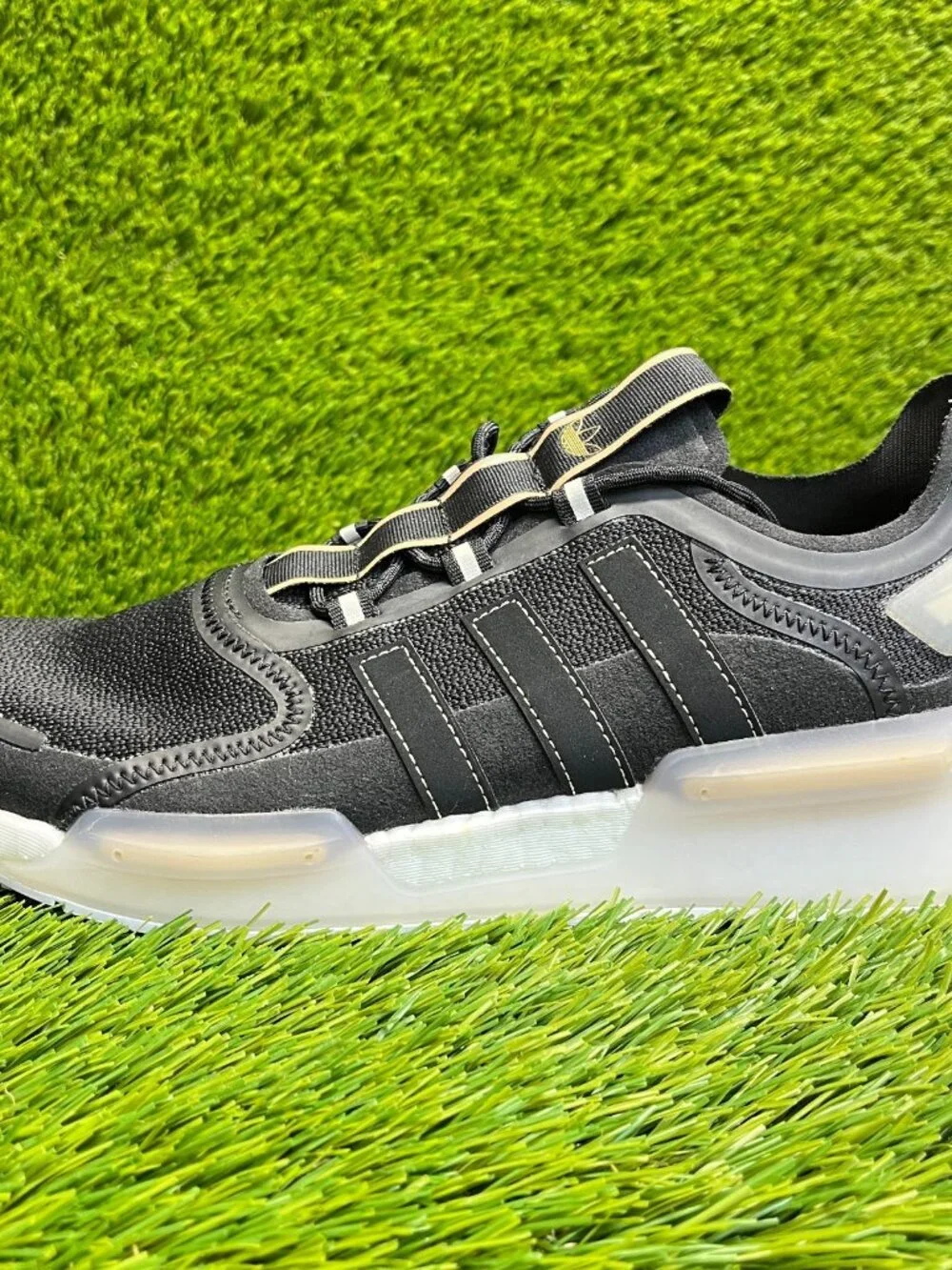 Adidas NMD_V3 Womens Size 9.5 Black White Athletic‎ Running Shoes Sneakers